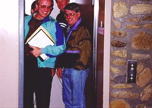 Hold the door for the goat!